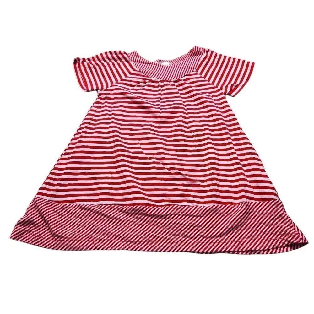 Designs By Beverly stripped tunic shirt 4t